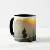 Paarden in de Saratoga Cup Mok (Voorkant links)