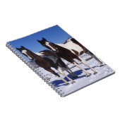 Paarden in de sneeuw notitieboek (Rechterzijde)