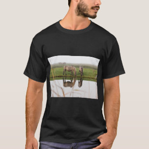 Paarden in de spiegel t-shirt