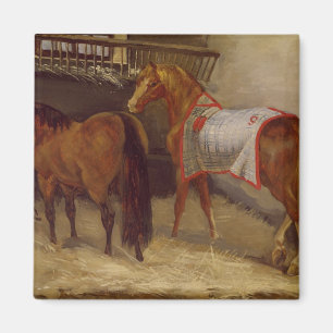 Paarden in de Stables Magneet