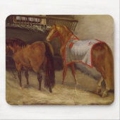 Paarden in de Stables Muismat (Voorkant)
