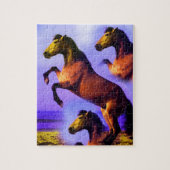 Paarden in de tijd legpuzzel (Verticaal)