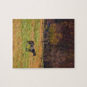 Paarden in de verte legpuzzel (Horizontaal)