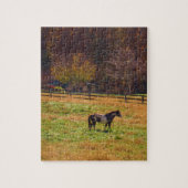 Paarden in de verte legpuzzel (Verticaal)