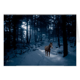 Paarden in een blauw hout: Kaart