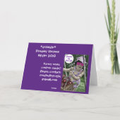 Paarden in een Dreamy Fantasy Kaart (Achterkant)