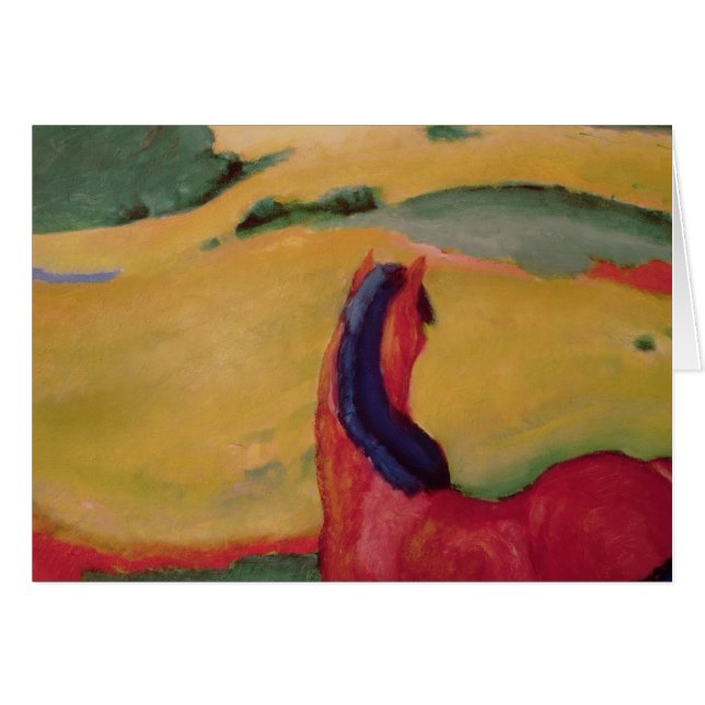 Paarden in een landschap, 1910 (Voorkant Horizontaal)