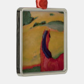 Paarden in een landschap, 1910 metalen ornament (Rechts)