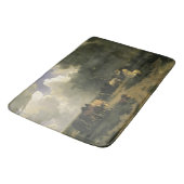 Paarden in een regenbui (paardachtigen) badmat (Gekanteld)