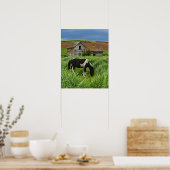 paarden in een veld in de Palouse 2 bekijken Poster (Keuken)