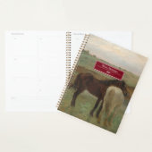 Paarden in een weide - Edgar Degas Planner (Display)