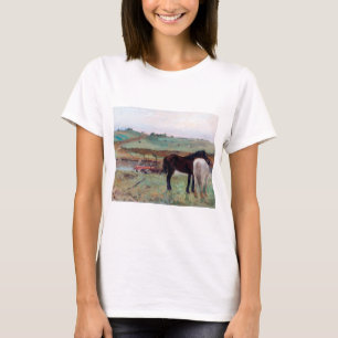 Paarden in een weide, Edgar Degas T-shirt