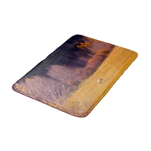 Paarden in Herfst I Badmat (Gekanteld)