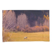 Paarden in Herfst I Kussensloop (Voorkant-Rechts)