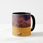 Paarden in Herfst I Mok (Voorkant rechts)