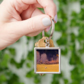 Paarden in Herfst I Sleutelhanger (Hand)