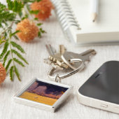 Paarden in Herfst I Sleutelhanger (Zijkant)