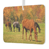 Paarden in Herfst Luchtverfrisser (Links)