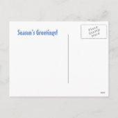 Paarden in het Briefkaart van de groeten van het S (Achterkant)