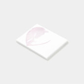 Paarden in het hart - Roze Post-it® Notes (Schuin)