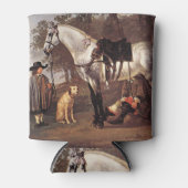 Paarden in het landschap Aelbert Cuyp Blikjeskoeler (Voorkant)