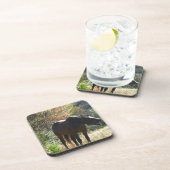 Paarden in het najaar drankjes onderzetter (Rechterzijde)