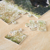 Paarden in het najaar legpuzzel (Zijkant)