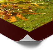 Paarden in het najaar poster (Hoek)