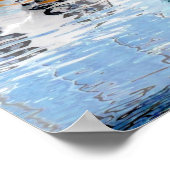 Paarden in het Poster van het water (Hoek)