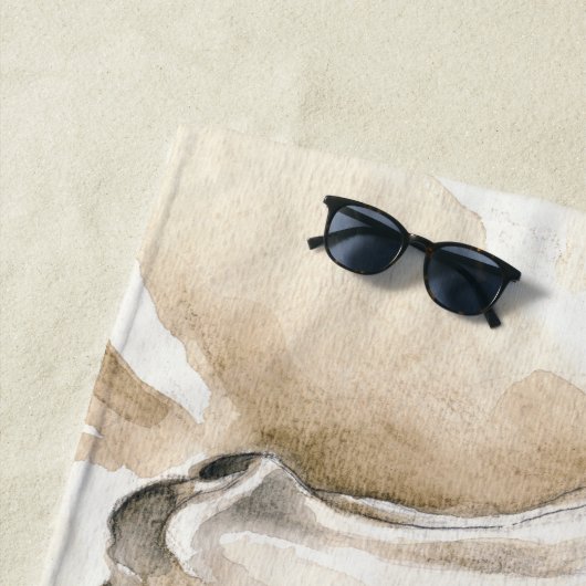 paarden in het rood strandlaken (In situ)