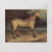 Paarden in het storm van Theodore Gericault Briefkaart (Voorkant)