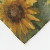 Paarden in het veld fleece deken (Hoek)