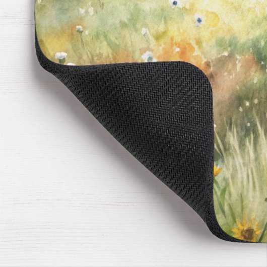 Paarden in het veld muismat (Hoek)