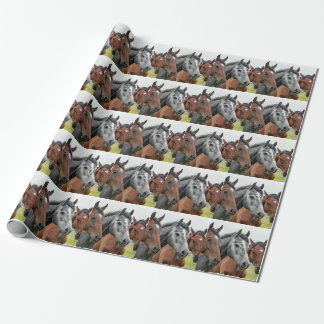 Paarden in het Weiland Cadeaupapier