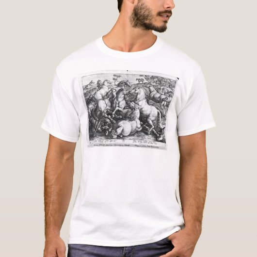 Paarden in het wild t-shirt (Voorkant)