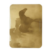 Paarden in koraal magneet (Verticaal)