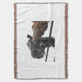 Paarden in liefde deken (Voorkant Verticaal)