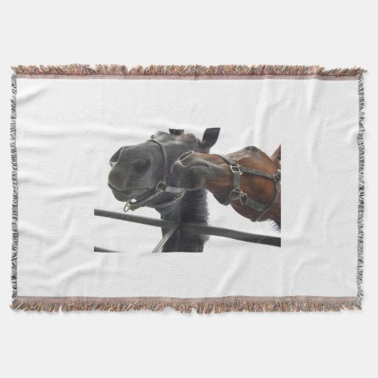 Paarden in liefde deken (Voorkant)