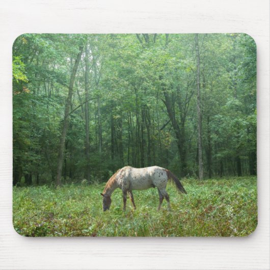 Paarden in Meadow Muismat (Voorkant)