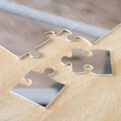 Paarden in Paddock en boerderij paard lover, aange Legpuzzel (Zijkant)