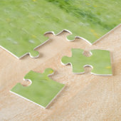 Paarden in Paddock en boerderij paard lover, aange Legpuzzel (Zijkant)