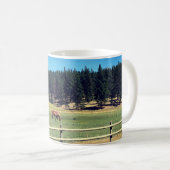 Paarden in pasta koffiemok (Voorkant rechts)