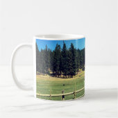 Paarden in pasta koffiemok (Links)