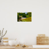 Paarden in Pollok Park, Poster van Glasgow (Keuken)
