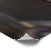 Paarden in stallen poster (Hoek)