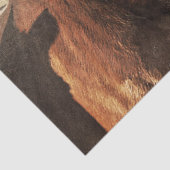 Paarden in stof tissuepapier (Detail)