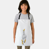 Paarden in vlam schort (Insitu)