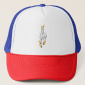 Paarden in vlam trucker pet (Voorkant)
