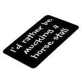 Paarden, in vrijheid, kraampjes neuken magneet (Linkerzijde)