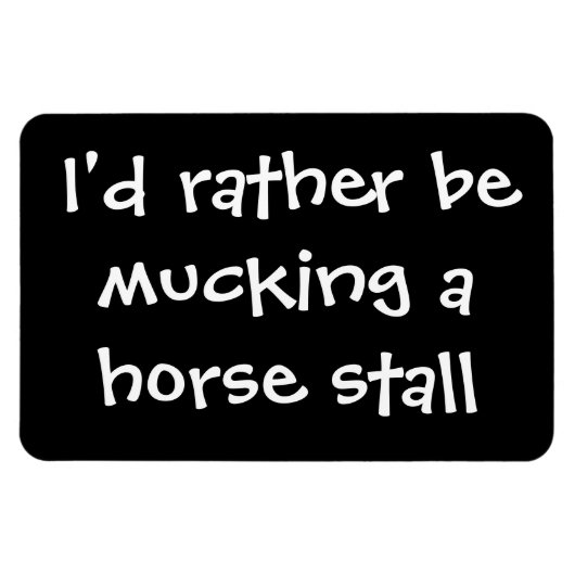 Paarden, in vrijheid, kraampjes neuken magneet (Horizontaal)